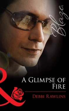 Debbi Rawlins A Glimpse of Fire обложка книги