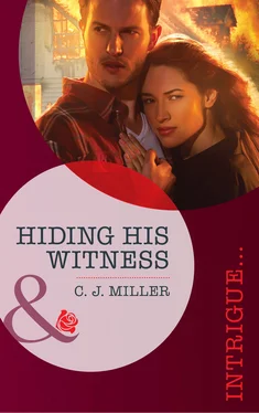 C.J. Miller Hiding His Witness обложка книги