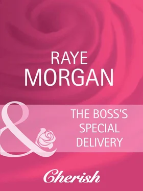 Raye Morgan The Boss's Special Delivery обложка книги