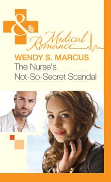 Wendy Marcus The Nurse's Not-So-Secret Scandal обложка книги