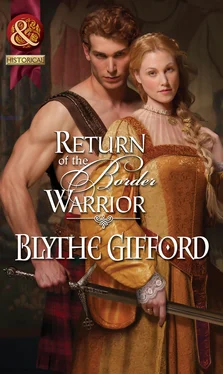 Blythe Gifford Return of the Border Warrior обложка книги