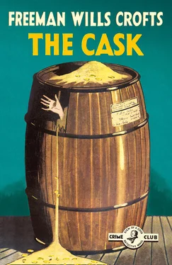 Freeman Wills Crofts The Cask обложка книги