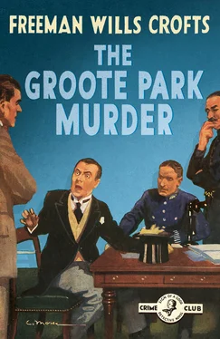 Freeman Wills Crofts The Groote Park Murder обложка книги