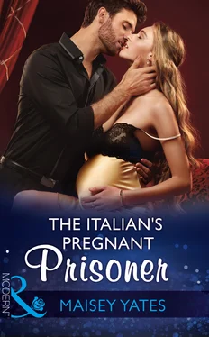 Maisey Yates The Italian's Pregnant Prisoner обложка книги