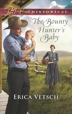 Erica Vetsch The Bounty Hunter's Baby обложка книги