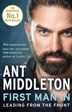 Ant Middleton First Man In обложка книги