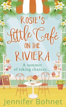 Jennifer Bohnet Rosie’s Little Café on the Riviera обложка книги