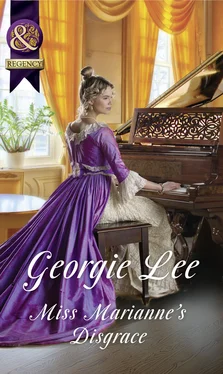 Georgie Lee Miss Marianne's Disgrace обложка книги