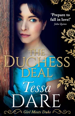 Tessa Dare The Duchess Deal обложка книги