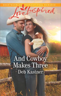 Deb Kastner And Cowboy Makes Three обложка книги