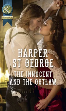 Harper St. George The Innocent And The Outlaw обложка книги