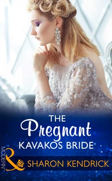 Sharon Kendrick The Pregnant Kavakos Bride обложка книги