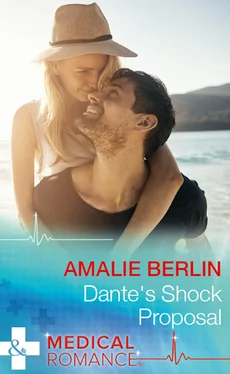 Amalie Berlin Dante's Shock Proposal обложка книги