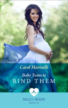 Carol Marinelli Baby Twins to Bind Them обложка книги