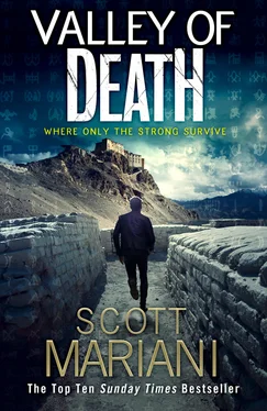 Scott Mariani Valley of Death обложка книги