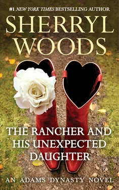 Sherryl Woods The Rancher and His Unexpected Daughter обложка книги