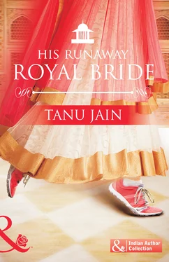 Tanu Jain His Runaway Royal Bride обложка книги