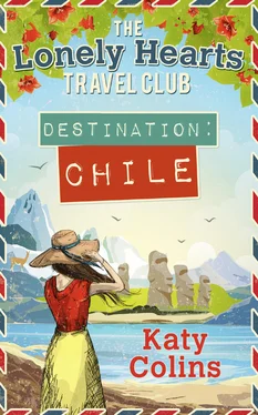 Katy Colins Destination Chile обложка книги