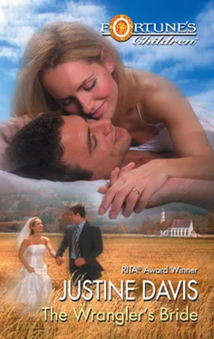 Justine Davis The Wrangler's Bride обложка книги