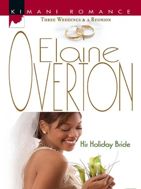 Elaine Overton His Holiday Bride обложка книги