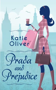 Katie Oliver Prada And Prejudice обложка книги