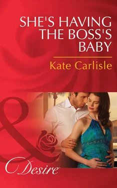Kate Carlisle She's Having the Boss's Baby обложка книги