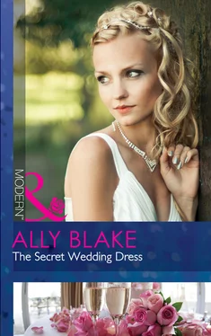 Ally Blake The Secret Wedding Dress обложка книги