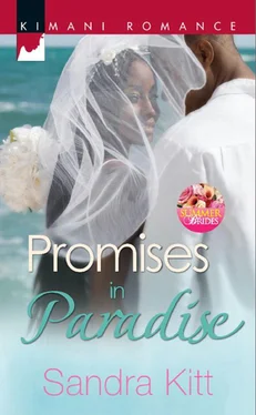 Sandra Kitt Promises in Paradise обложка книги
