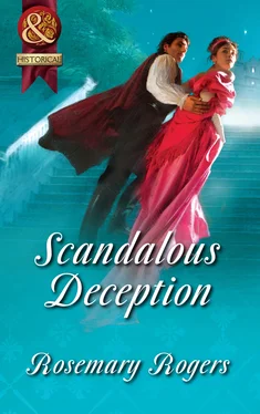 Rosemary Rogers Scandalous Deception обложка книги