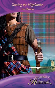 Terri Brisbin Taming the Highlander обложка книги