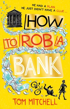 Tom Mitchell How to Rob a Bank обложка книги