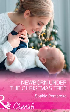 Sophie Pembroke Newborn Under The Christmas Tree обложка книги