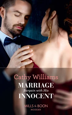 Cathy Williams Marriage Bargain With His Innocent обложка книги