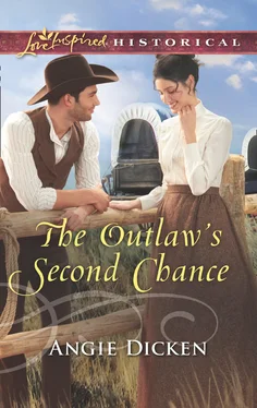 Angie Dicken The Outlaw's Second Chance обложка книги