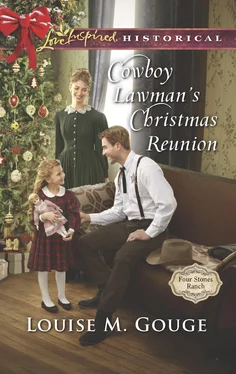 Louise M. Cowboy Lawman's Christmas Reunion обложка книги