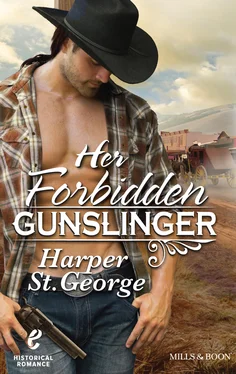 Harper St. George Her Forbidden Gunslinger обложка книги