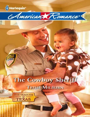 Trish Milburn The Cowboy Sheriff обложка книги