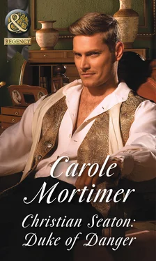 Carole Mortimer Christian Seaton: Duke Of Danger обложка книги