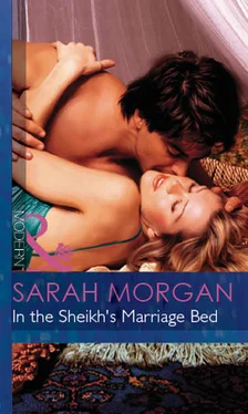 Sarah Morgan In The Sheikh's Marriage Bed обложка книги