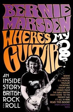 Bernie Marsden Where’s My Guitar? обложка книги