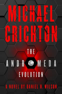 Michael Crichton The Andromeda Evolution обложка книги