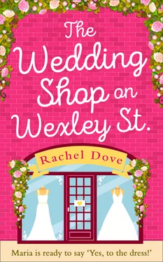 Rachel Dove The Wedding Shop on Wexley Street обложка книги