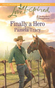 Pamela Tracy Finally a Hero обложка книги