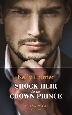 Kelly Hunter Shock Heir For The Crown Prince обложка книги