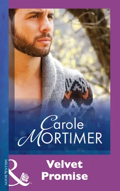 Carole Mortimer Velvet Promise обложка книги