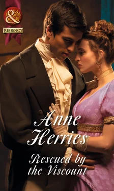 Anne Herries Rescued by the Viscount обложка книги