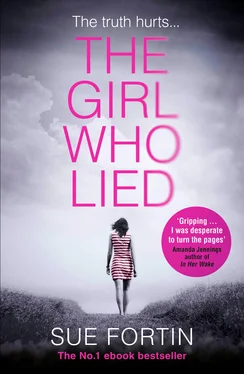 Sue Fortin The Girl Who Lied обложка книги