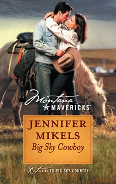Jennifer Mikels Big Sky Cowboy обложка книги