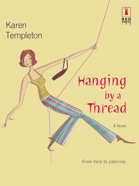 Karen Templeton Hanging by a Thread обложка книги