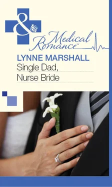 Lynne Marshall Single Dad, Nurse Bride обложка книги